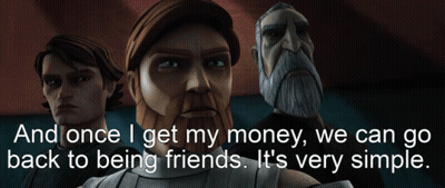 Cartoon Saying Once I Get My Money GIF