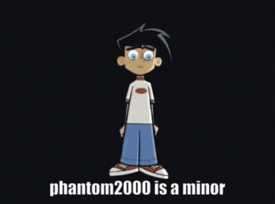 Cartoon Saying Phantom 2000 Is A Minor GIF