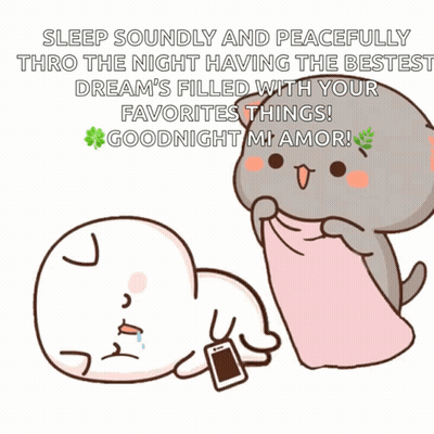 Cartoon Saying Sleep Soundly GIF