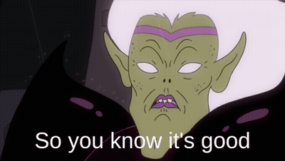 Cartoon Saying So You Know It's Good GIF