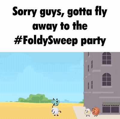 Cartoon Saying Sorry Gotta Fly Away GIF
