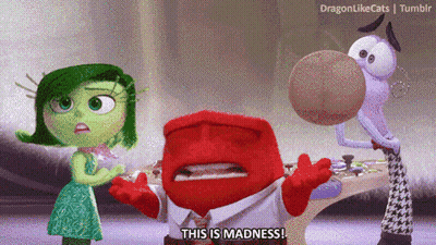 Cartoon Saying This Is Madness GIF