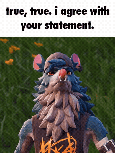 Cartoon Saying True True I Agree GIF
