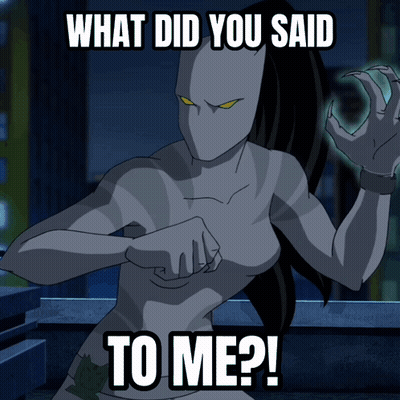 Cartoon Saying What Did You Say To Me