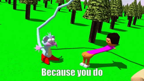 Cartoon Saying What When I Say No Questions Asked GIF