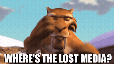 Cartoon Saying Where's The Lost Media GIF