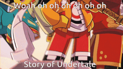 Cartoon Saying Woah Oh Oh Story Of Undertale GIF
