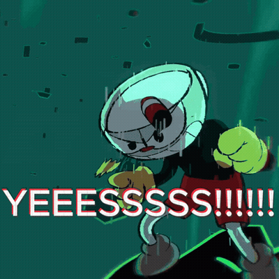 Cartoon Saying Yeeesssss GIF