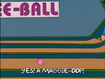 Cartoon Saying Yes Maggie-oop