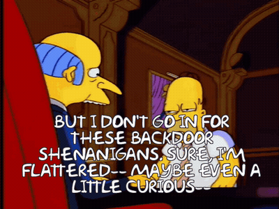 Cartoon Says But I Don't Go In For These Back Door Shenanigans GIF