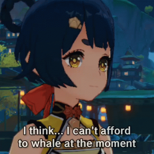 Cartoon Says I Think I Can't Afford To Whale At The Moment GIF