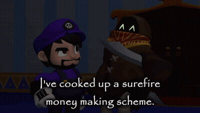 Cartoon Says I've Cooked Up A Surefire Money Making Scheme GIF