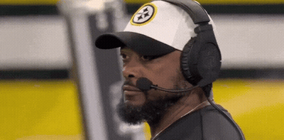 Cartoon Says Steelers Fans I Want To See Mike Tomlin Coaching Jaxson Dart In 2026 GIF