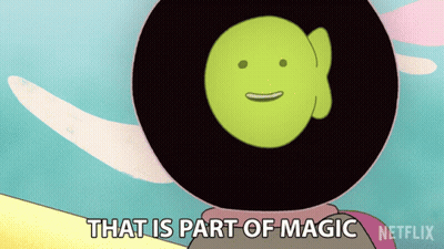 Cartoon Says That Is Part Of Magic Netflix Logo GIF