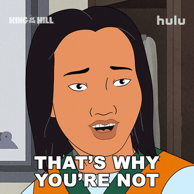 Cartoon Says That's Why You're Not