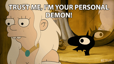 Cartoon Says Trust Me I'm Your Personal Demon GIF
