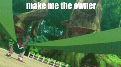Cartoon Scene Saying Make Me The Owner GIF