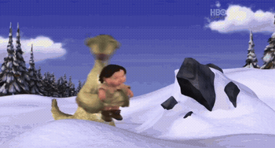 Cartoon Scene With HBO Logo GIF