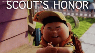 Cartoon Scout's Honor GIF