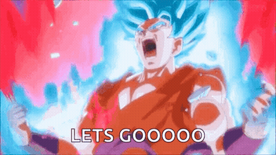 Cartoon Screaming Lets Gooooo GIF