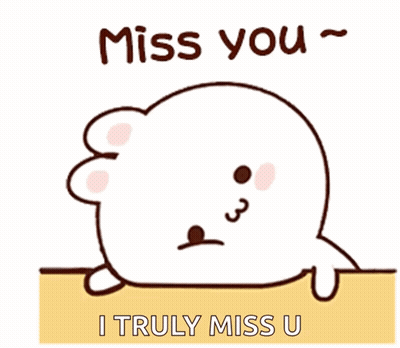 Cartoon Seal Miss You GIF