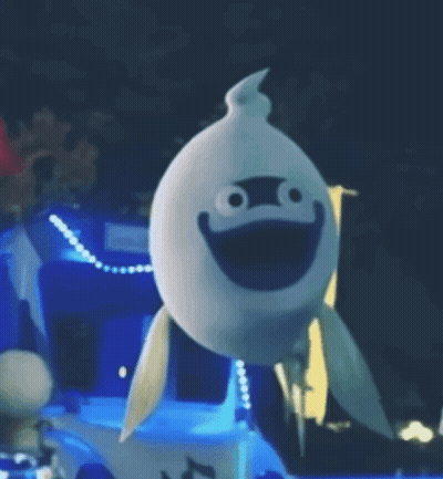 Cartoon Shark With Big Smile GIF