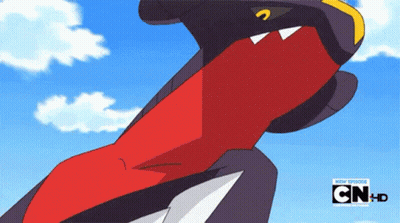 Cartoon Shark With Cn + Hd GIF