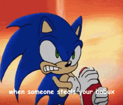 Cartoon Shoe Sonic GIF