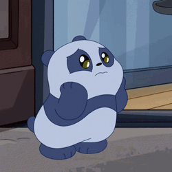 Cartoon Shoes Baby Panda GIF