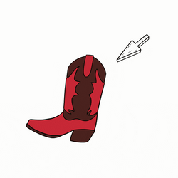 Cartoon Shoes Clicking GIF