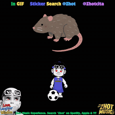 Cartoon Skeleton With Green Eyes And Pentagram Necklace GIF