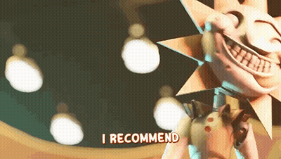 Cartoon Smiling Saying I Recommend GIF