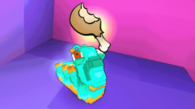 Cartoon Snake With Sword In Mouth GIF
