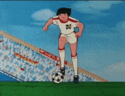 Cartoon Soccer Player Number 2 GIF