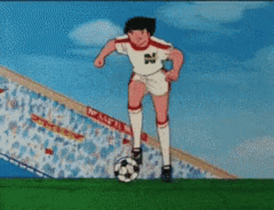 Cartoon Soccer Player Number 2 GIF