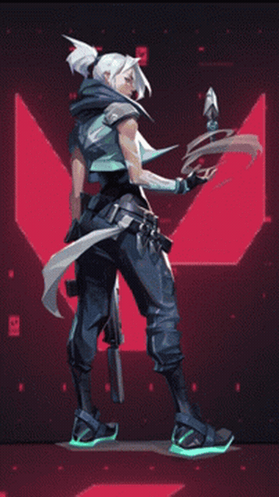 Cartoon Soldier With Gun And Wolf Reflection GIF