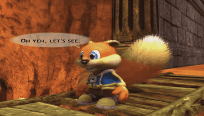 Cartoon Squirrel Says Oh Yeh Let S See GIF