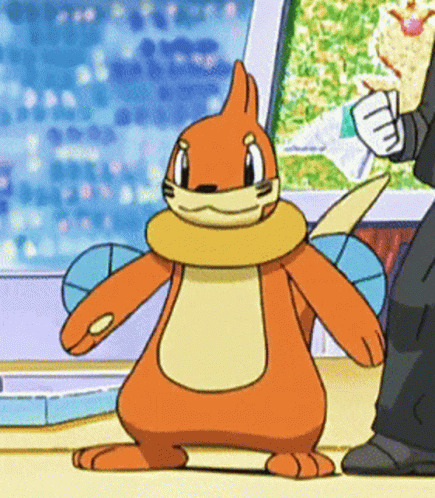 Cartoon Squirrel Standing Next To Man In Black Suit GIF