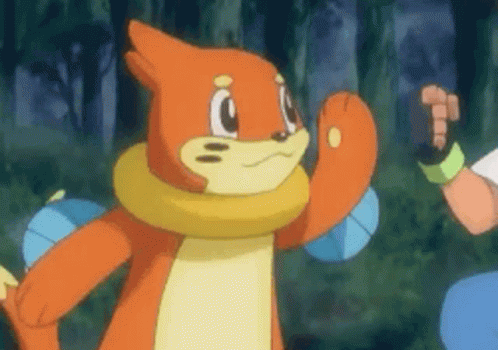 Cartoon Squirrel Standing Next To Man In Forest GIF