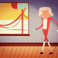 Cartoon Staged Acting GIF