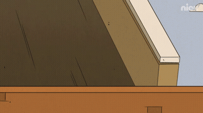 Cartoon Staircase With Nick Logo GIF
