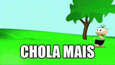 Cartoon Standing In Grassy Field Chola Mais GIF