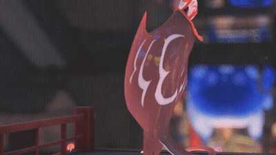 Cartoon Stingray With Gun On Back GIF