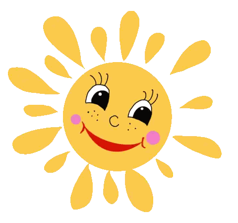 Cartoon Sun With C On Nose Sticker