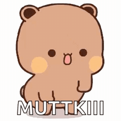 Cartoon Teddy Bear Mutkkill GIF