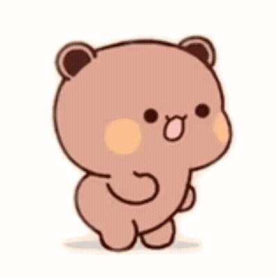 Cartoon Teddy Bear Tongue Out GIF