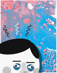 Cartoon Thinking War GIF