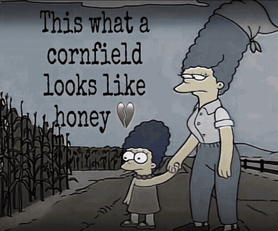 Cartoon This What Cornfield Looks Like Honey GIF