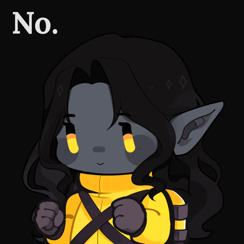 Cartoon Thumbs Up No You GIF