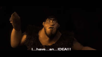Cartoon Tiger Holding Candle In Mouth GIF